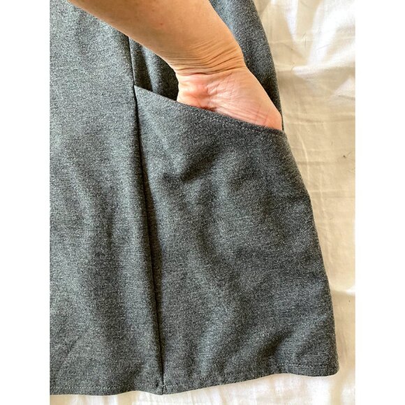 Elisa C-Rossow Minimalist Grey Jersey Dress – Size S - Picture 6 of 7